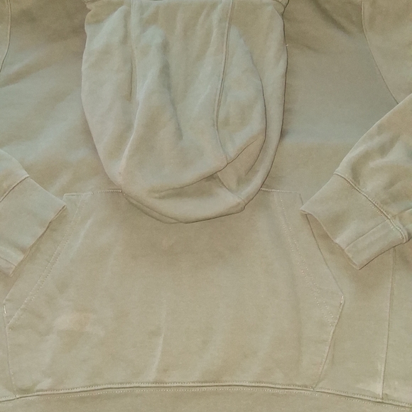 Nike Light Olive Green Hoodie - Picture 5 of 7